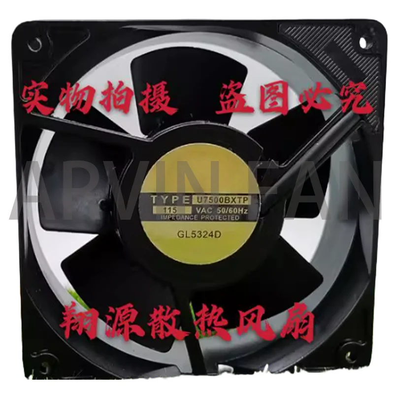 U7500BXTP AC115V High-temperature Resistant Equipment Fan
U7500BXTP AC115V High-temperature Resistant Equipment Fan