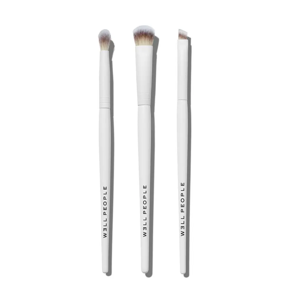 3-Piece EyeBrushes Set: Blending, Lining & Shading, Powder & Cream Formulas, Cruelty-Free Bristles
3-Piece EyeBrushes Set: Blending, Lining & Shading, Powder & Cream Formulas, Cruelty-Free Bristles