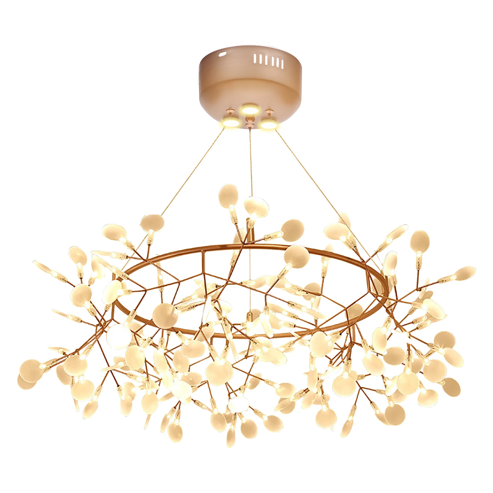 Nordic Hanging Living Room Chandelier Large Modern Kitchen Firefly Lamp Rose Gold Black Branch Round Chandelier Lighting
Nordic Hanging Living Room Chandelier Large Modern Kitchen Firefly Lamp Rose Gold Black Branch Round Chandelier Lighting