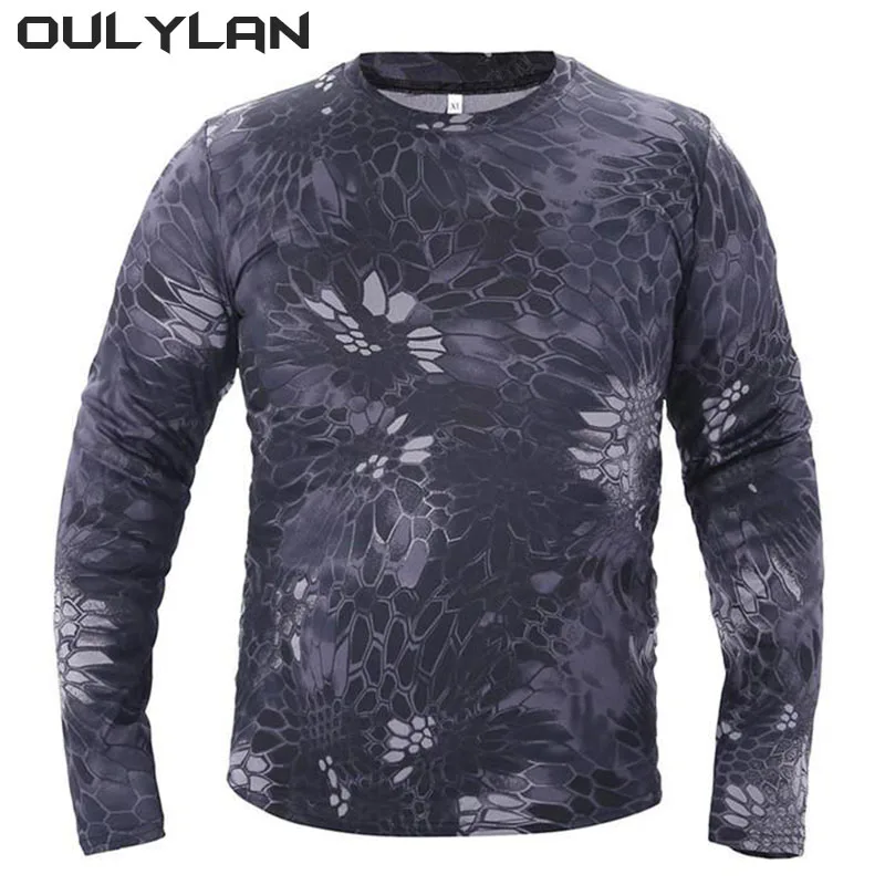 Oulylan T-shirt Slim Fit Breathable Quick Dry Shirt Outdoor Cycling Training Uniform Autumn Spring Men Long Sleeve Camouflage
Oulylan T-shirt Slim Fit Breathable Quick Dry Shirt Outdoor Cycling Training Uniform Autumn Spring Men Long Sleeve Camouflage