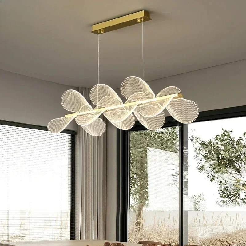 Modern Luxury LED Chandelier Nordic Lamps for Kitchen Living Dining Bedroom Hall Home Decoration Acrylic Flower Pendant Lights
Modern Luxury LED Chandelier Nordic Lamps for Kitchen Living Dining Bedroom Hall Home Decoration Acrylic Flower Pendant Lights