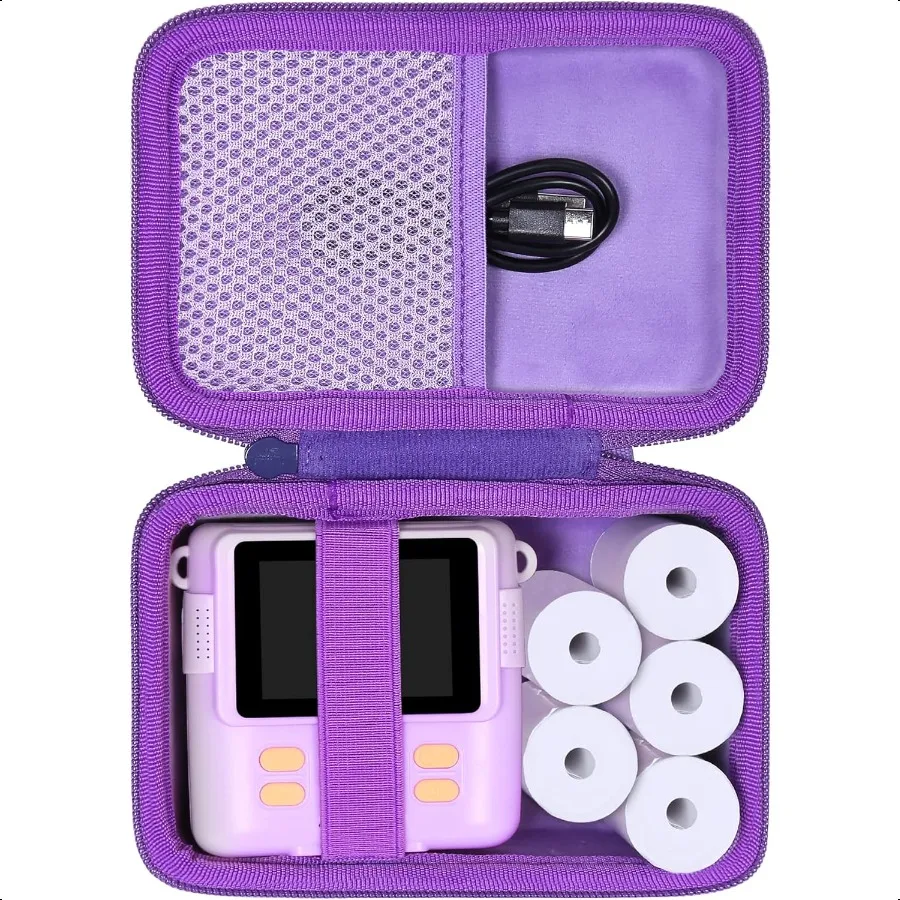 Aenllosi Camera Case for Anchioo for ESFFORE Instant Print Camera Toys Selfie Digital Camera Photo Paper Color Pen Holder Purpl
Aenllosi Camera Case for Anchioo for ESFFORE Instant Print Camera Toys Selfie Digital Camera Photo Paper Color Pen Holder Purpl