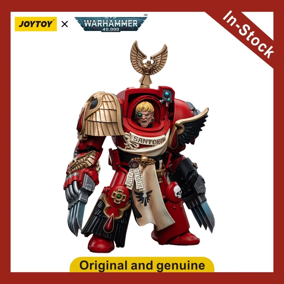 【UA】JOYTOY Warhammer 40K Scale 1/18 Action Figures Blood Angels Assault Terminators Sergeant Santoro Models Toys Gifts
【UA】JOYTOY Warhammer 40K Scale 1/18 Action Figures Blood Angels Assault Terminators Sergeant Santoro Models Toys Gifts