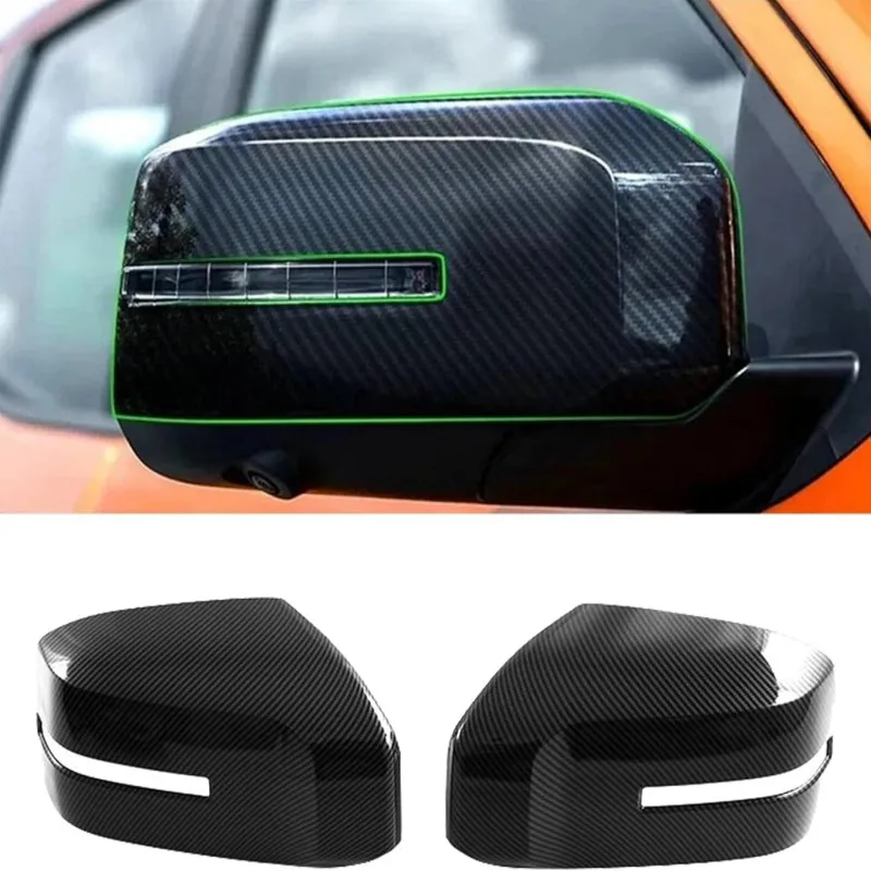 2PCS ABS Carbon Car Rearview Mirror Wing Cover For Mitsubishi Triton L200 2024+ Sideview Mirror Protection Trim Accessories
2PCS ABS Carbon Car Rearview Mirror Wing Cover For Mitsubishi Triton L200 2024+ Sideview Mirror Protection Trim Accessories