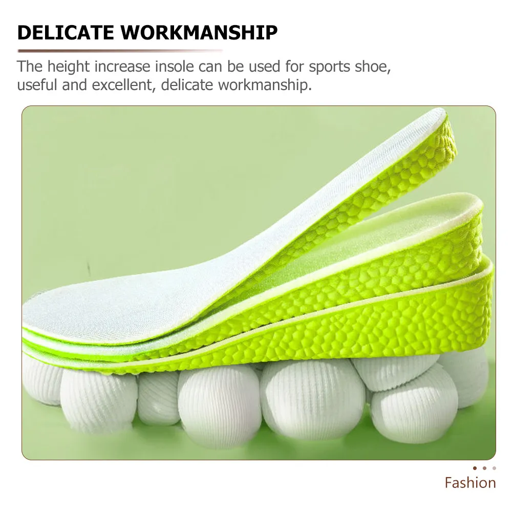 1 Pair Height Increase Insoles Soft Breathable Height Booster Shoe Inserts for Sports Shoes Comfortable Pressure Relief
1 Pair Height Increase Insoles Soft Breathable Height Booster Shoe Inserts for Sports Shoes Comfortable Pressure Relief