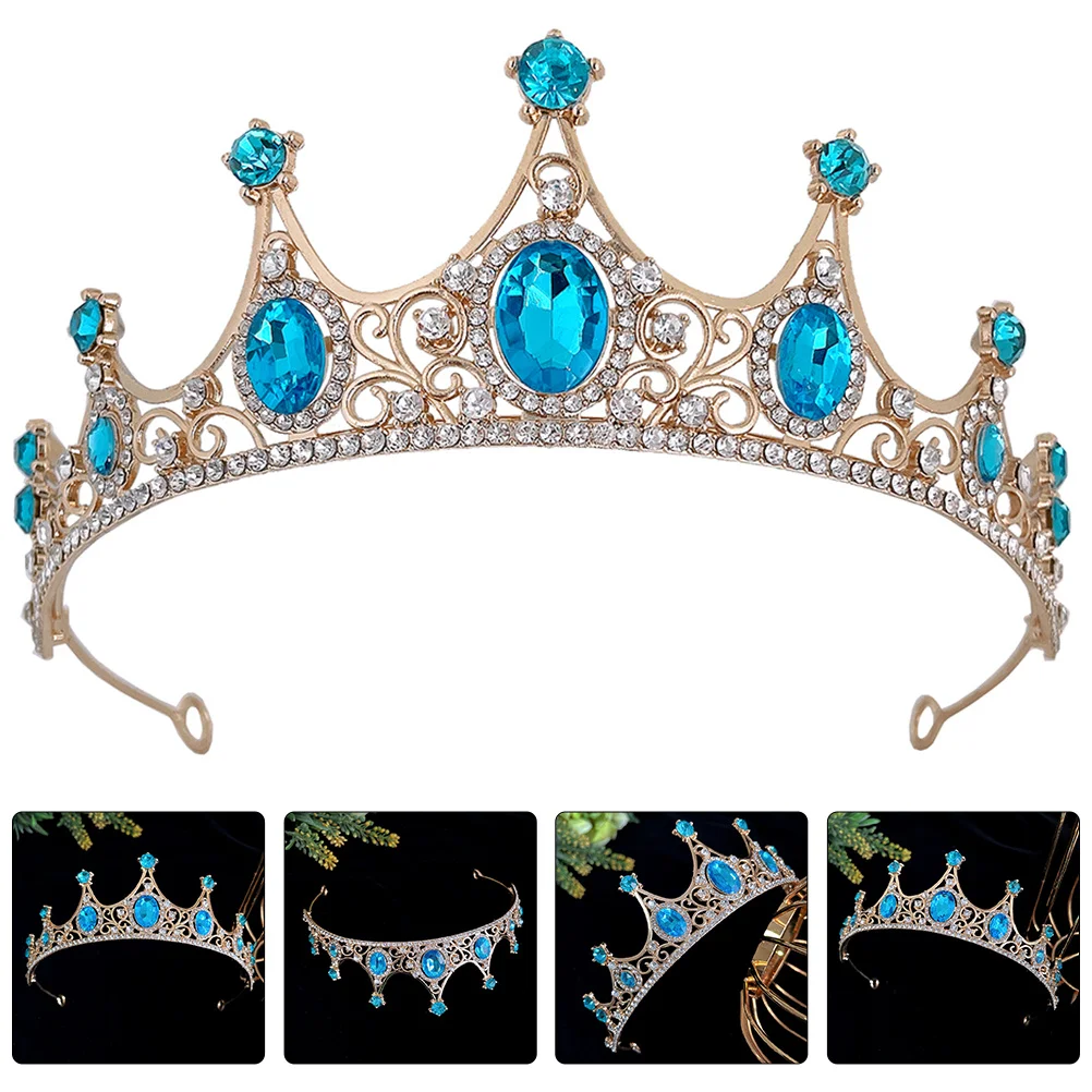 Children Rhinestone Crown Vintage Style Tiara For Women Wedding Bride Hair Accessories Banquet Headdress Bridal Crown
Children Rhinestone Crown Vintage Style Tiara For Women Wedding Bride Hair Accessories Banquet Headdress Bridal Crown