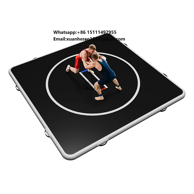 Custom Inflatable Wrestling Mat 10ft X 10ft PVC Air Track Foldable Wear-Resistant Gymnastics BJJ Training Mat
Custom Inflatable Wrestling Mat 10ft X 10ft PVC Air Track Foldable Wear-Resistant Gymnastics BJJ Training Mat