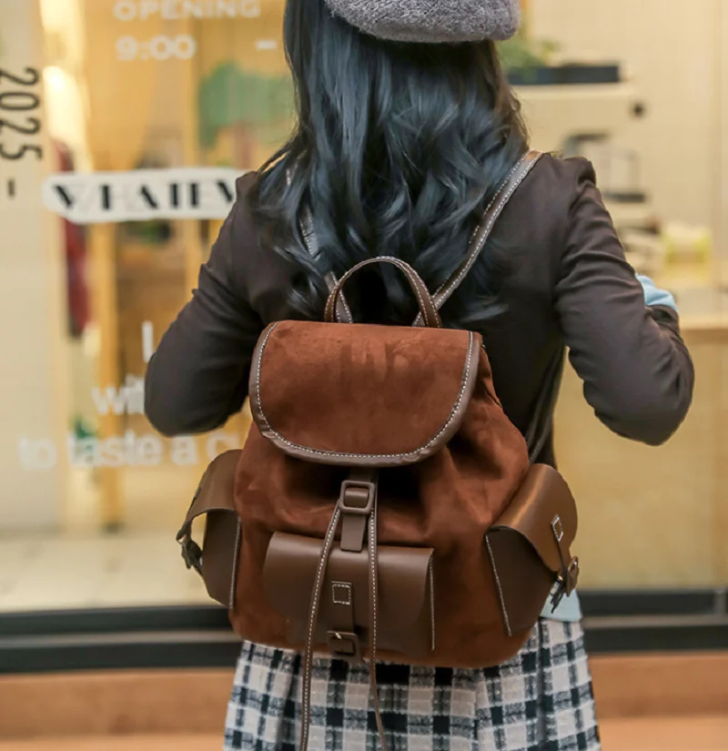 New Women's Korean Fashion Classical Large Capacity Travel Backpacks High Quality Leather Tassels Shoulder Bags School Bag
New Women's Korean Fashion Classical Large Capacity Travel Backpacks High Quality Leather Tassels Shoulder Bags School Bag