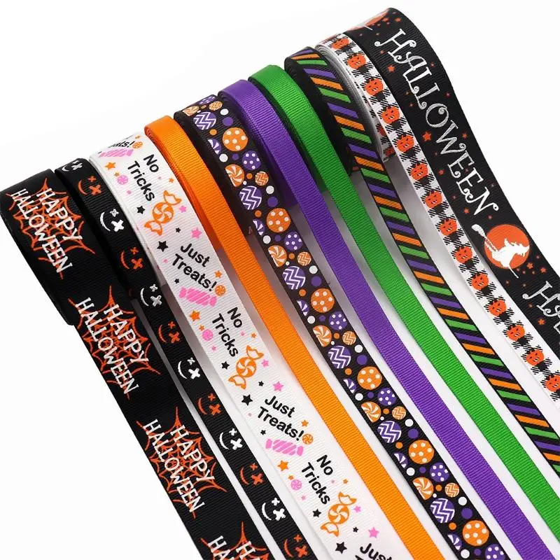49MF Pumpkins Ribbon Grosgrain Ribbon Craft Ribbon for Halloween Holiday Gift Halloween Grosgrain Ribbon Set Festival DIY
49MF Pumpkins Ribbon Grosgrain Ribbon Craft Ribbon for Halloween Holiday Gift Halloween Grosgrain Ribbon Set Festival DIY