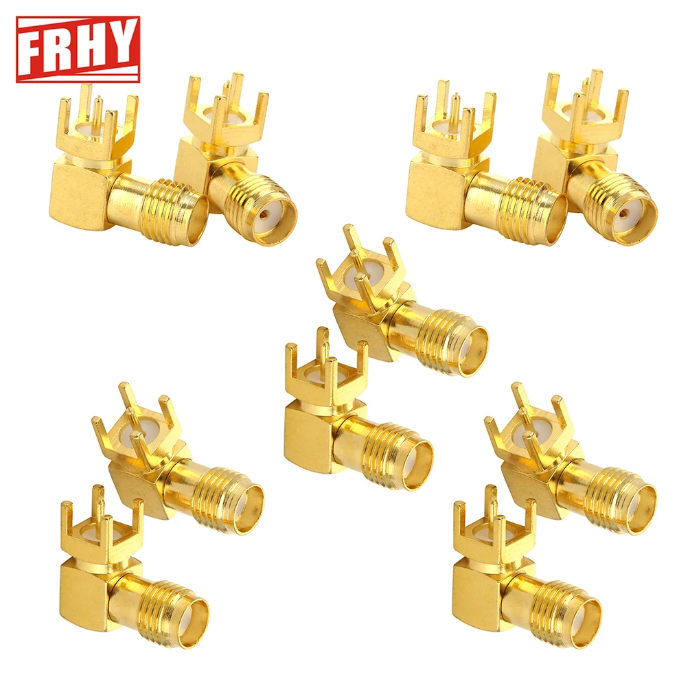 10PCS SMA KWE 14.5mm Right Angle Female Connector Gold Plated Durable RF Antenna Mount High Performance for DIY Pro Industrial
10PCS SMA KWE 14.5mm Right Angle Female Connector Gold Plated Durable RF Antenna Mount High Performance for DIY Pro Industrial