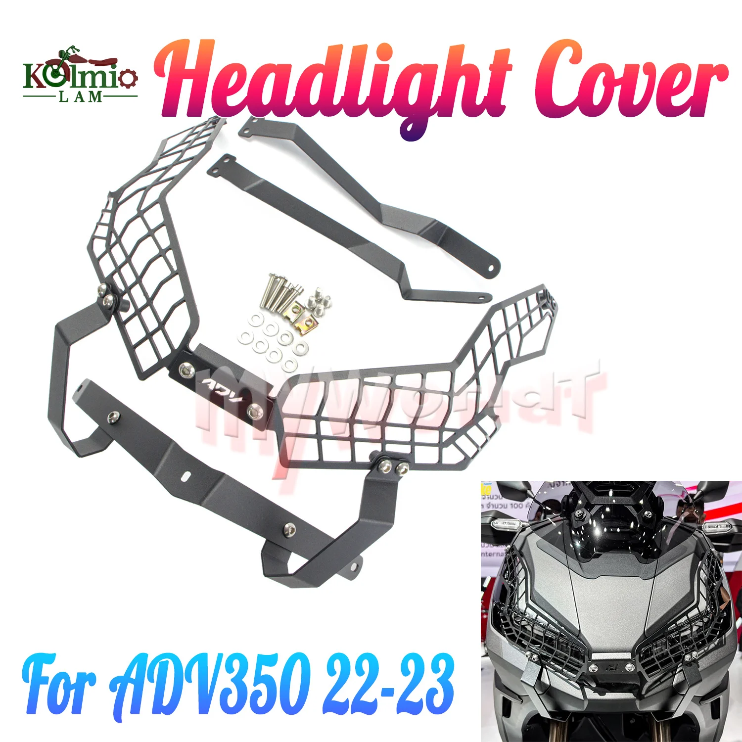 Подходит для передней фары мотоцикла Honda ADV350 2022 - 2023 защитная крышка объектива
Подходит для передней фары мотоцикла Honda ADV350 2022 - 2023 защитная крышка объектива