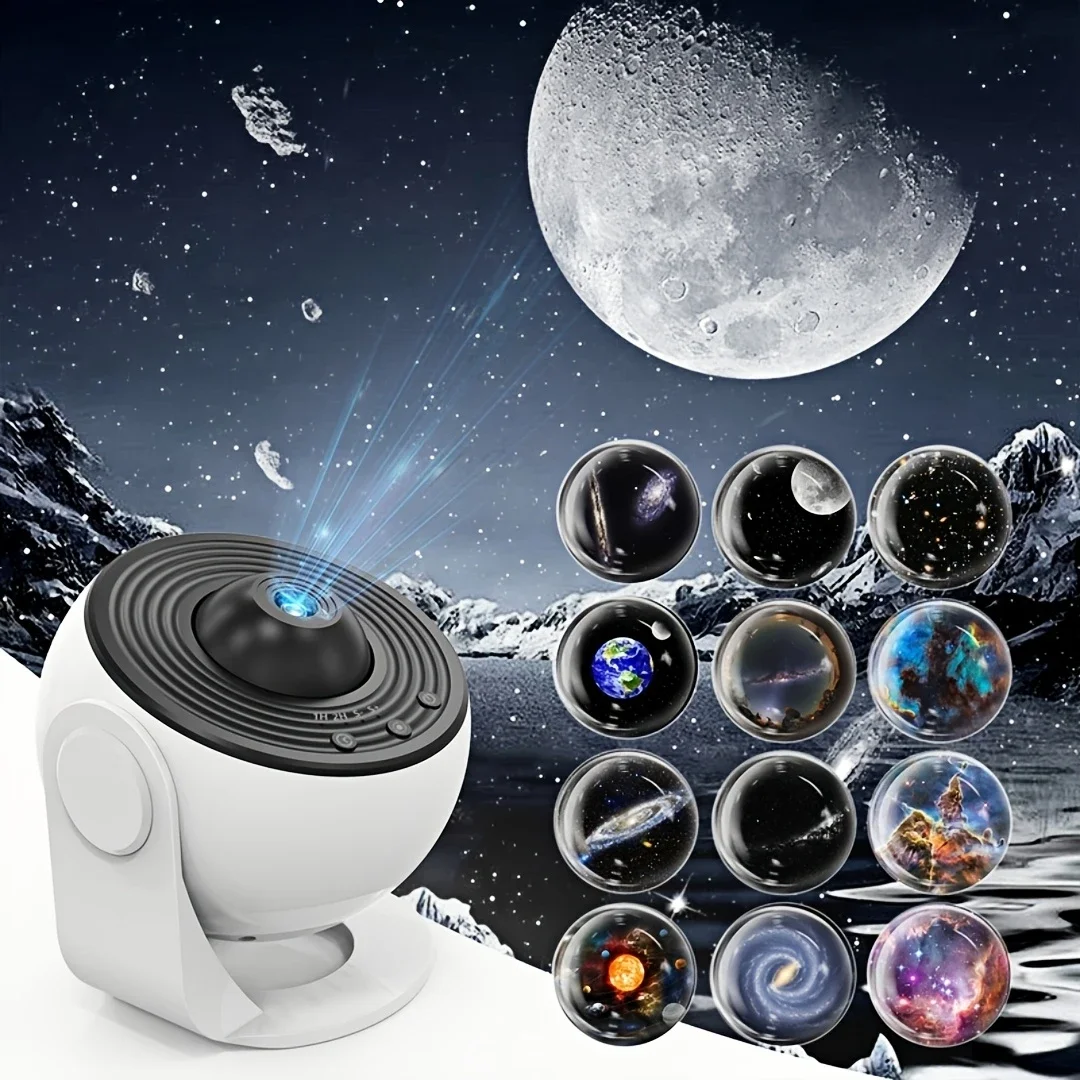 Galaxy Projector, Star Light Projector, Constellations & Moon For Bedroom, Ceiling Decor, Home Theater & Living Room Ambiance
Galaxy Projector, Star Light Projector, Constellations & Moon For Bedroom, Ceiling Decor, Home Theater & Living Room Ambiance