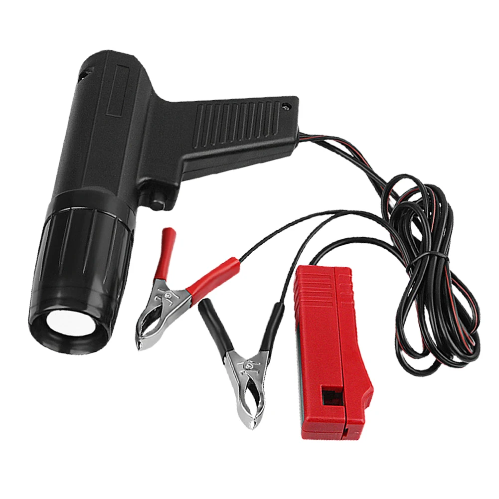 12V Inductive Engine Timing Light LED Ignition Timing Gun Petrol Engine Tester Strobe Lamp Detector Car Detection Diagnosis Tool
12V Inductive Engine Timing Light LED Ignition Timing Gun Petrol Engine Tester Strobe Lamp Detector Car Detection Diagnosis Tool