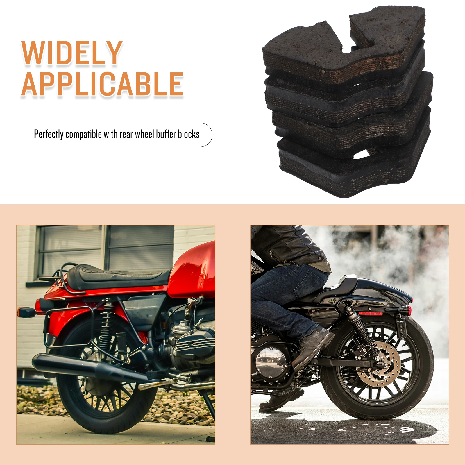 4pcs Motorcycle Rear Wheel Cushioning Rubber Hub Bushings Dirt Bike Damper Parts Vibration Reduction Durable Easy Installation
4pcs Motorcycle Rear Wheel Cushioning Rubber Hub Bushings Dirt Bike Damper Parts Vibration Reduction Durable Easy Installation