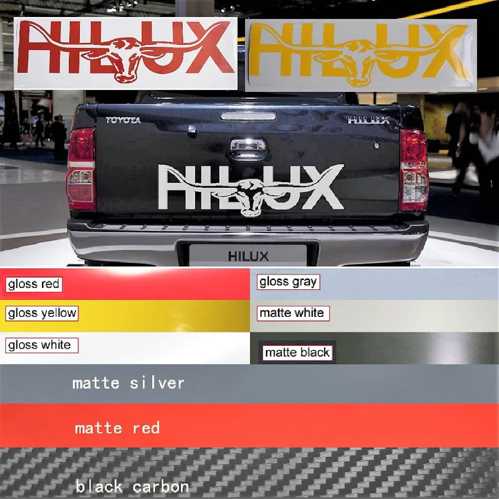car stickers Trunk bezel vinyl car wrap number decals sticker on car fit for toyota HILUX 2015 2016 2017 2018 2019
car stickers Trunk bezel vinyl car wrap number decals sticker on car fit for toyota HILUX 2015 2016 2017 2018 2019