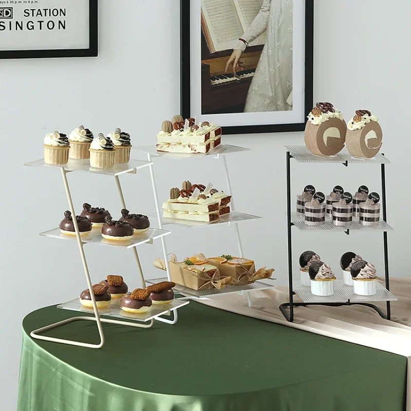 Acrylic Three Floor Cake Stand - Wedding Party Display, Iron Frame Elegant Tea Break Dim Sum Table Plate New Arrivals
Acrylic Three Floor Cake Stand - Wedding Party Display, Iron Frame Elegant Tea Break Dim Sum Table Plate New Arrivals