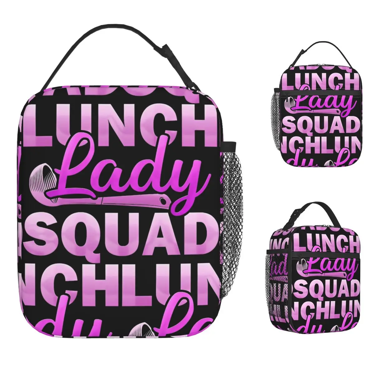 Lunch Lady Squad Lunch Bag Funny Lunch Box For Child Outdoor Picnic Convenient Cooler Bag Oxford Custom Tote Food Bags
Lunch Lady Squad Lunch Bag Funny Lunch Box For Child Outdoor Picnic Convenient Cooler Bag Oxford Custom Tote Food Bags