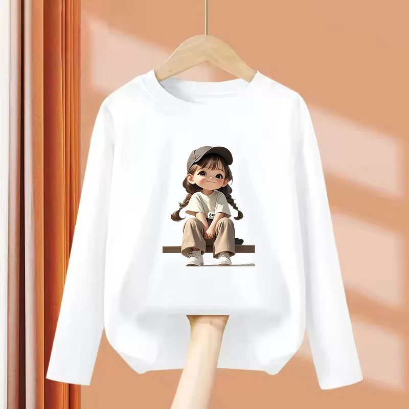 Long Sleeve Japanese Style Flower with Cat Design T Shirts Manga Kids Children's T-shirt Boys Girls Summer Spring Casual Top Tee
Long Sleeve Japanese Style Flower with Cat Design T Shirts Manga Kids Children's T-shirt Boys Girls Summer Spring Casual Top Tee