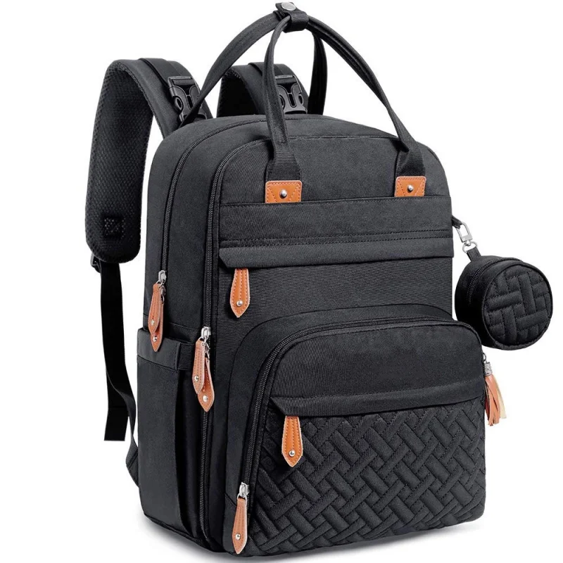 New baby diaper bag Mommy and baby backpack - Large capacity travel bag for outdoor trips - Double shoulder design Backpack
New baby diaper bag Mommy and baby backpack - Large capacity travel bag for outdoor trips - Double shoulder design Backpack