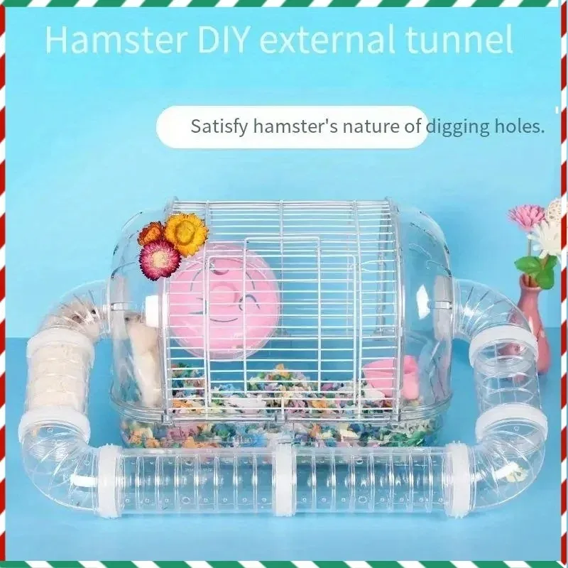 8pcs DIY Hamster Tunnel Toy Pet Sports Training Pipeline Transparent Runway Toy Pet Hamster Game for Small Animal Accessories
8pcs DIY Hamster Tunnel Toy Pet Sports Training Pipeline Transparent Runway Toy Pet Hamster Game for Small Animal Accessories