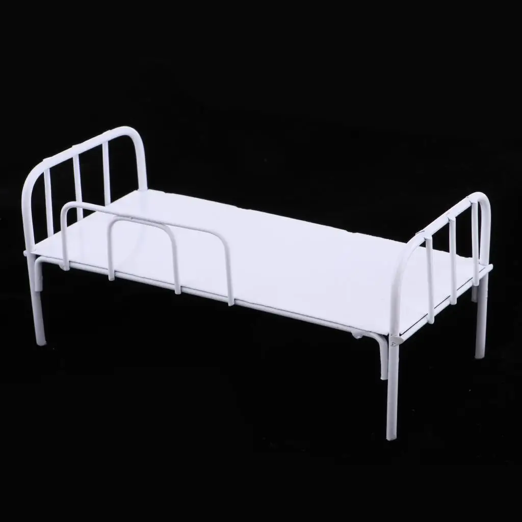 1 12 Scale Mini Baby Dollhouse Bed Stable Iron Single Bed Furniture for Dollhouse Nursery and Accessories
1 12 Scale Mini Baby Dollhouse Bed Stable Iron Single Bed Furniture for Dollhouse Nursery and Accessories