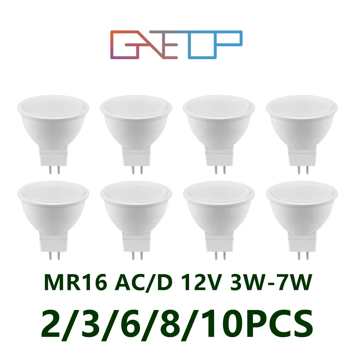 Spot Foco MR16 GU 5.3 AC DC12V 3W 5W 6W 7W Warm White Day Light LED Light Lamp For Home Decoration Replace 50W Halogen Spotlight
Spot Foco MR16 GU 5.3 AC DC12V 3W 5W 6W 7W Warm White Day Light LED Light Lamp For Home Decoration Replace 50W Halogen Spotlight