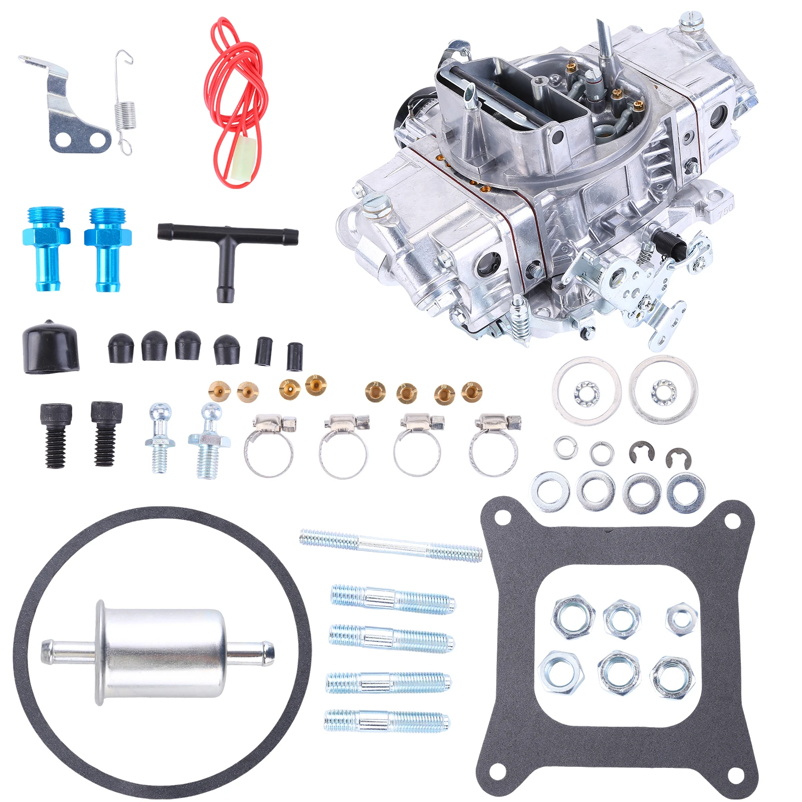 Карбюраторный комплект, совместимый с Brawler Street 750 CFM BR-67213
Карбюраторный комплект, совместимый с Brawler Street 750 CFM BR-67213