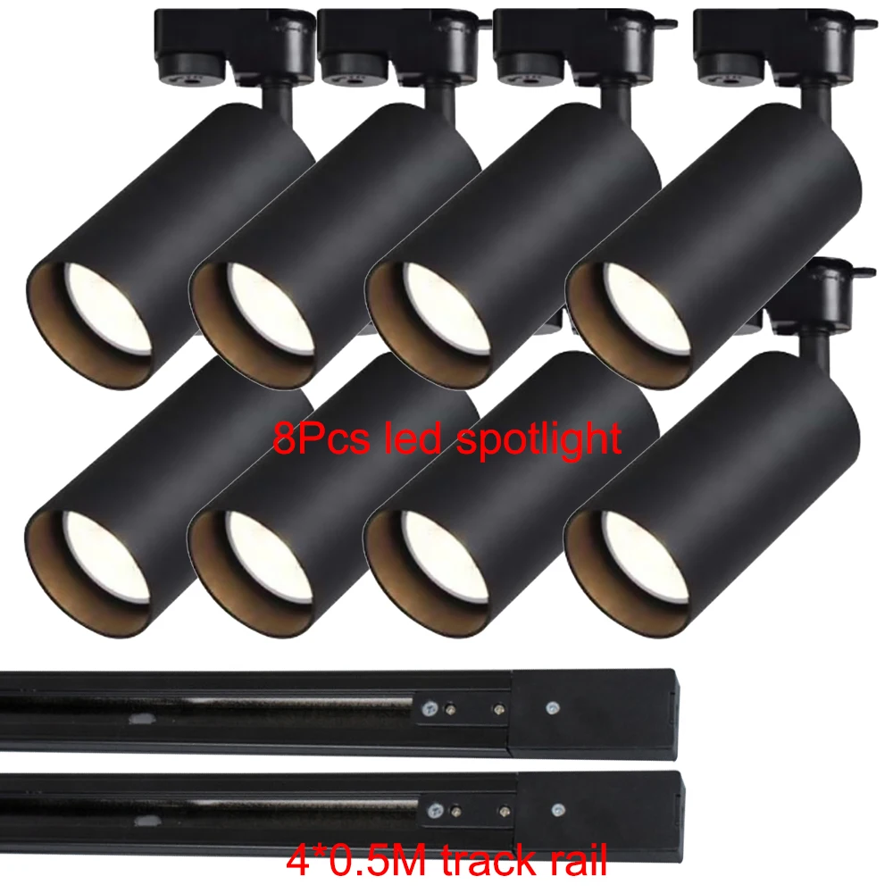 led lamp indoor track lights rail spotlights lamps indoor living room bedroom daily lighting bulbs aluminum body gu10 220v
led lamp indoor track lights rail spotlights lamps indoor living room bedroom daily lighting bulbs aluminum body gu10 220v