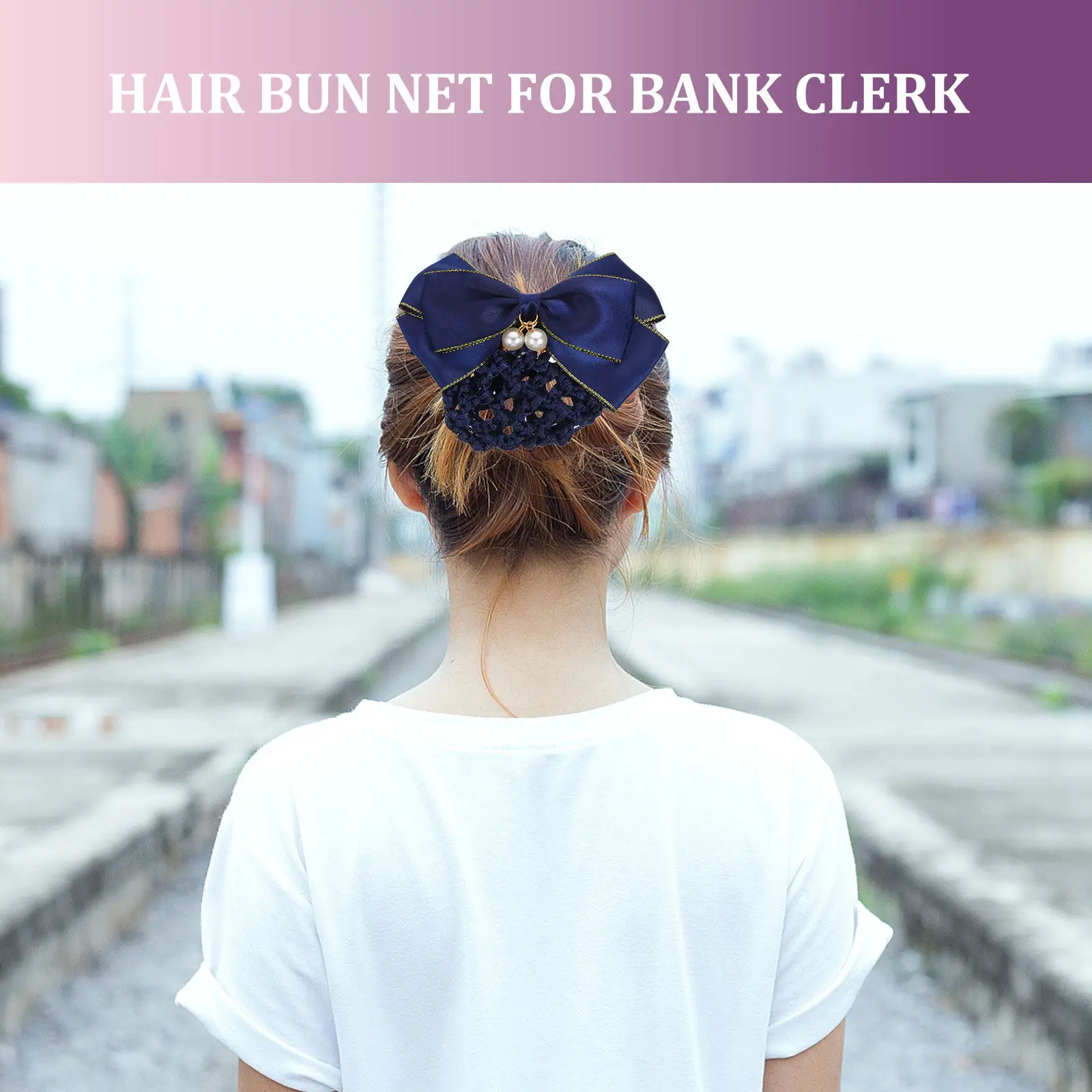 Bun Hair Net Bowknot Elegant Hair Bun Cover for Nurse Stewardess Bank Clerk Air Hostess Hotel Waitress Ballet Dancer
Bun Hair Net Bowknot Elegant Hair Bun Cover for Nurse Stewardess Bank Clerk Air Hostess Hotel Waitress Ballet Dancer