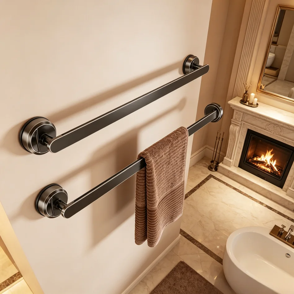 Suction Cup Wall-mounted Bathroom Towel Bar Towel Rack
Suction Cup Wall-mounted Bathroom Towel Bar Towel Rack