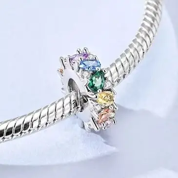 925 Sterling Silver Charm Colorful Rubber Stopper Clamp Clip Bead Fit Charm Bracelet Diy For Woman Fashion Jewelry
925 Sterling Silver Charm Colorful Rubber Stopper Clamp Clip Bead Fit Charm Bracelet Diy For Woman Fashion Jewelry