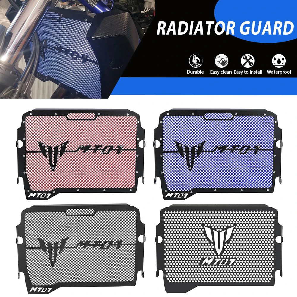 For Yamaha MT07 MT-07 2013 2014 2015 2016 2017 2018 2019 2020-2024 Motorcycle Accessories Radiator Guard Protection Grille Cover
For Yamaha MT07 MT-07 2013 2014 2015 2016 2017 2018 2019 2020-2024 Motorcycle Accessories Radiator Guard Protection Grille Cover