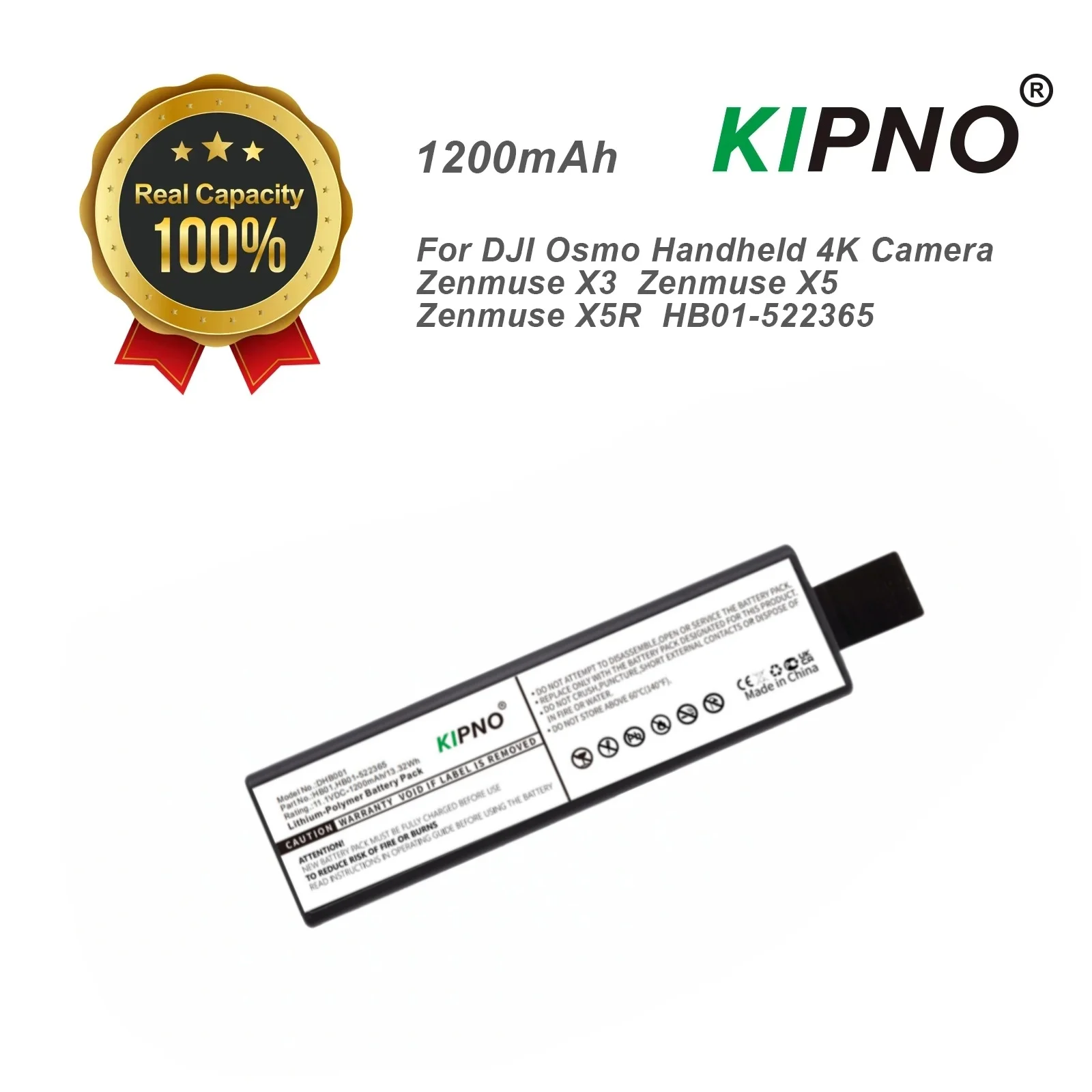 KIPNO Camera 1200mAh Battery For DJI HB01 HB01-522365 Osmo Handheld 4K Camera Zenmuse X3 X5 X5R HB01 HB01-522365
KIPNO Camera 1200mAh Battery For DJI HB01 HB01-522365 Osmo Handheld 4K Camera Zenmuse X3 X5 X5R HB01 HB01-522365