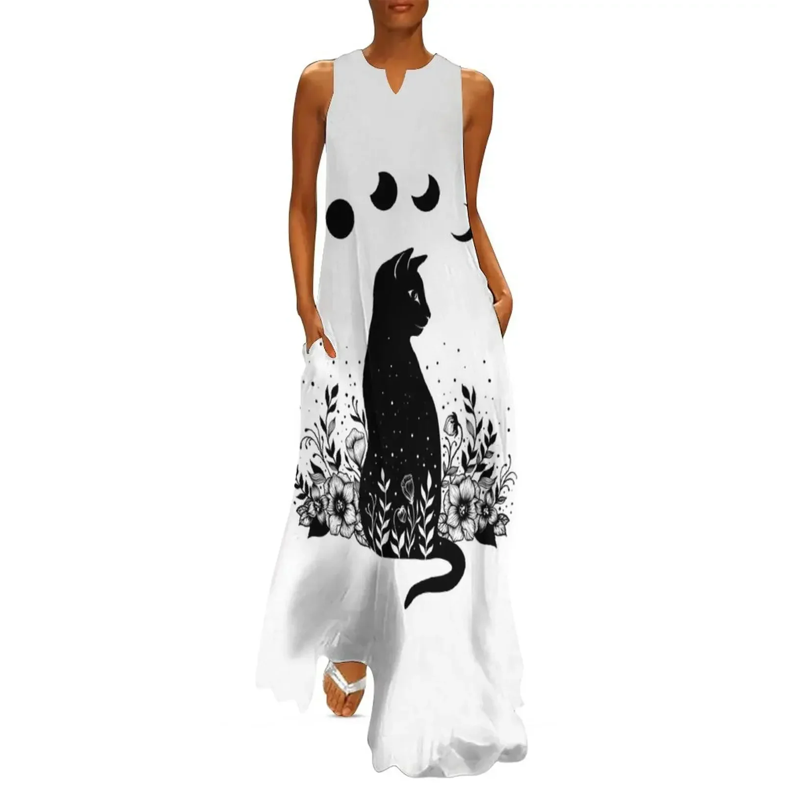 Night Garden Cat Long Dress Long dresses summer outfits for women 2025 african dresses for woman Summer dresses for women Dress
Night Garden Cat Long Dress Long dresses summer outfits for women 2025 african dresses for woman Summer dresses for women Dress