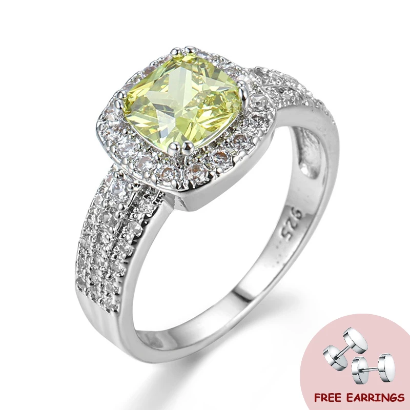 Elegant Women Rings 925 Silver Jewelry with Zircon Gemstone Accessories for Wedding Engagement Party Promise Gifts Finger Ring
Elegant Women Rings 925 Silver Jewelry with Zircon Gemstone Accessories for Wedding Engagement Party Promise Gifts Finger Ring