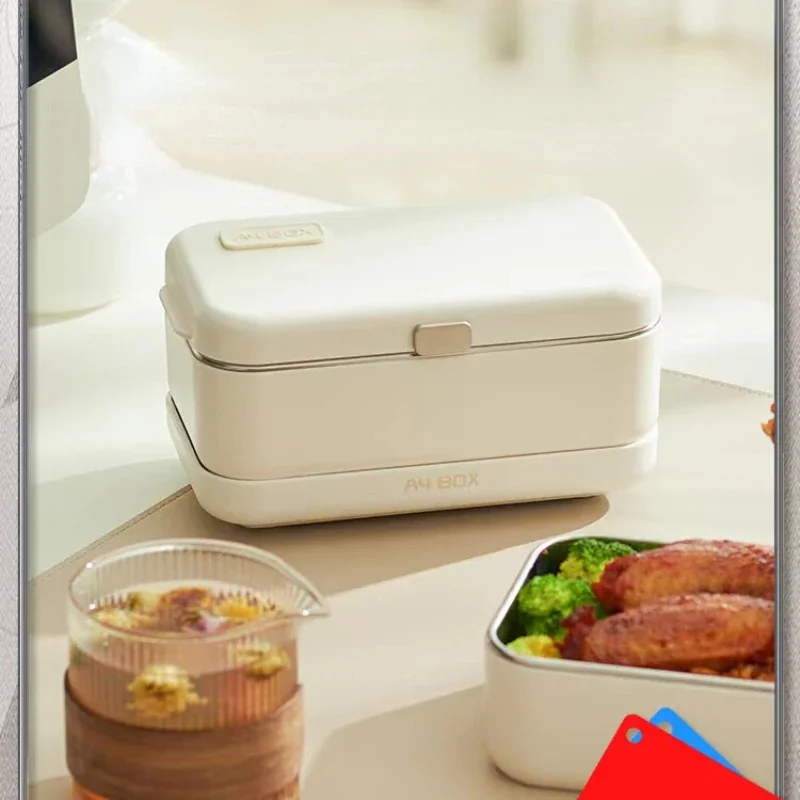 Lunch Box Suitable Box Can Be Plugged in Office Workers Hot Rice Artifact Water-free Thermal Insulation Box Self-heating
Lunch Box Suitable Box Can Be Plugged in Office Workers Hot Rice Artifact Water-free Thermal Insulation Box Self-heating