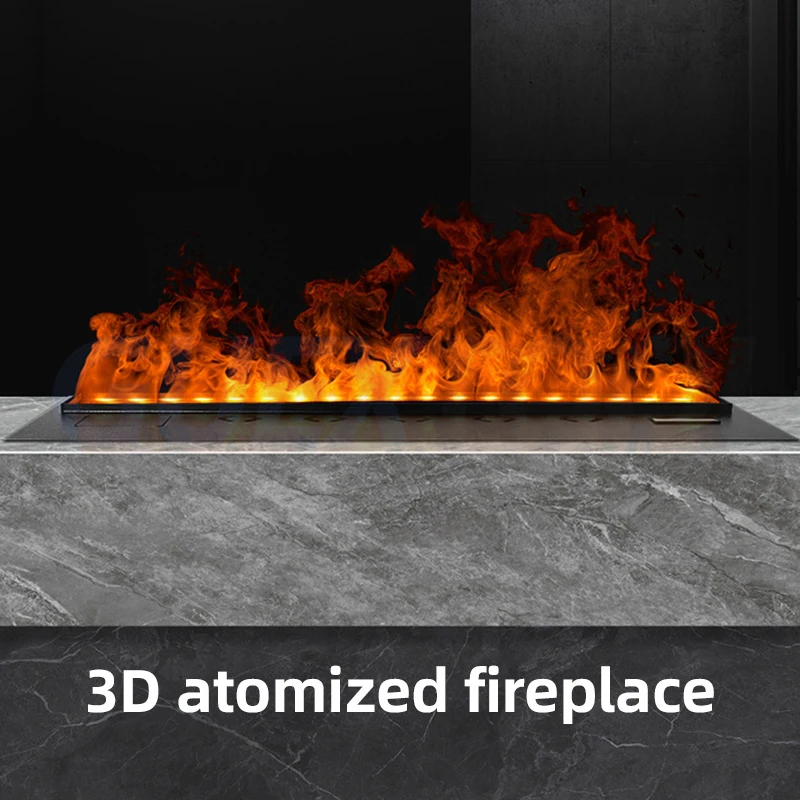 Modern Remote Smart Mist Steam LED Flame TV Decorative Fireplace Firewood Cracking Water Vapour Electric 3D Atomized Fireplace
Modern Remote Smart Mist Steam LED Flame TV Decorative Fireplace Firewood Cracking Water Vapour Electric 3D Atomized Fireplace