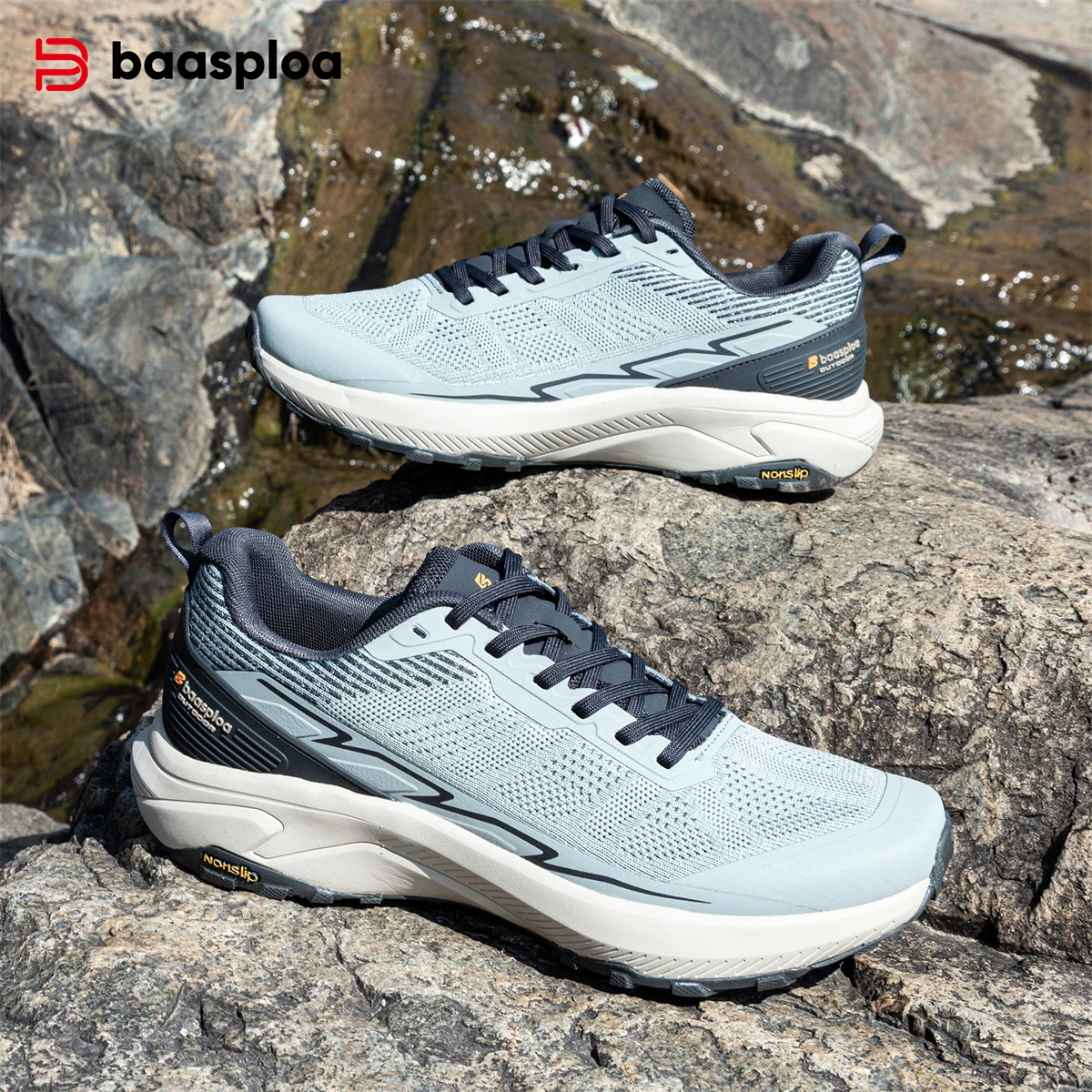 Мужские походные кроссовки Baasploa, удобная износостойкая уличная обувь, мужские повседневные кроссовки с дышащей сеткой, обувь для скалолазания
Мужские походные кроссовки Baasploa, удобная износостойкая уличная обувь, мужские повседневные кроссовки с дышащей сеткой, обувь для скалолазания