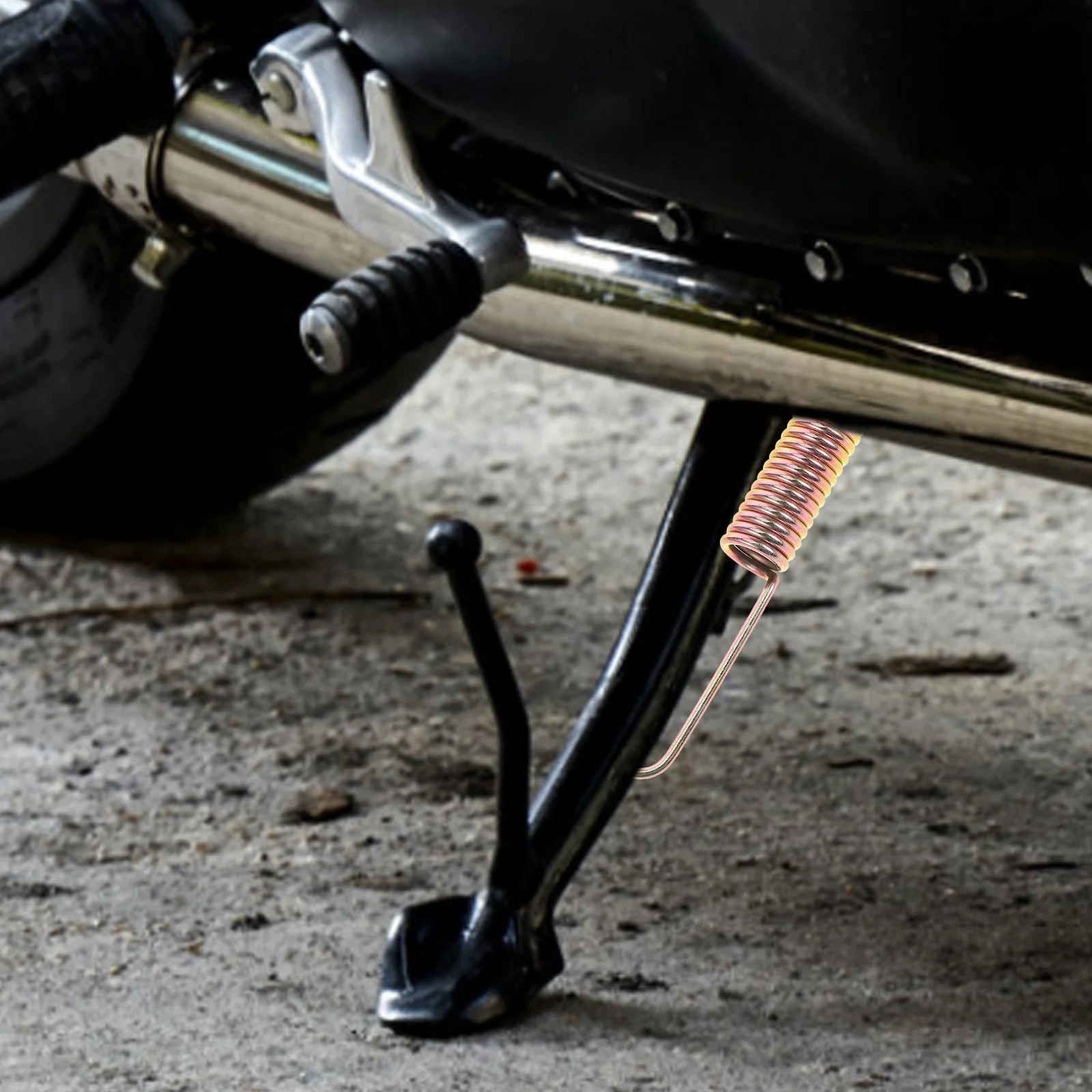 High Tension Hook Extension Spring Durable Stainless Steel for Electric Bike Kickstand Motorcycle Brake Pedal Return Spring 
High Tension Hook Extension Spring Durable Stainless Steel for Electric Bike Kickstand Motorcycle Brake Pedal Return Spring