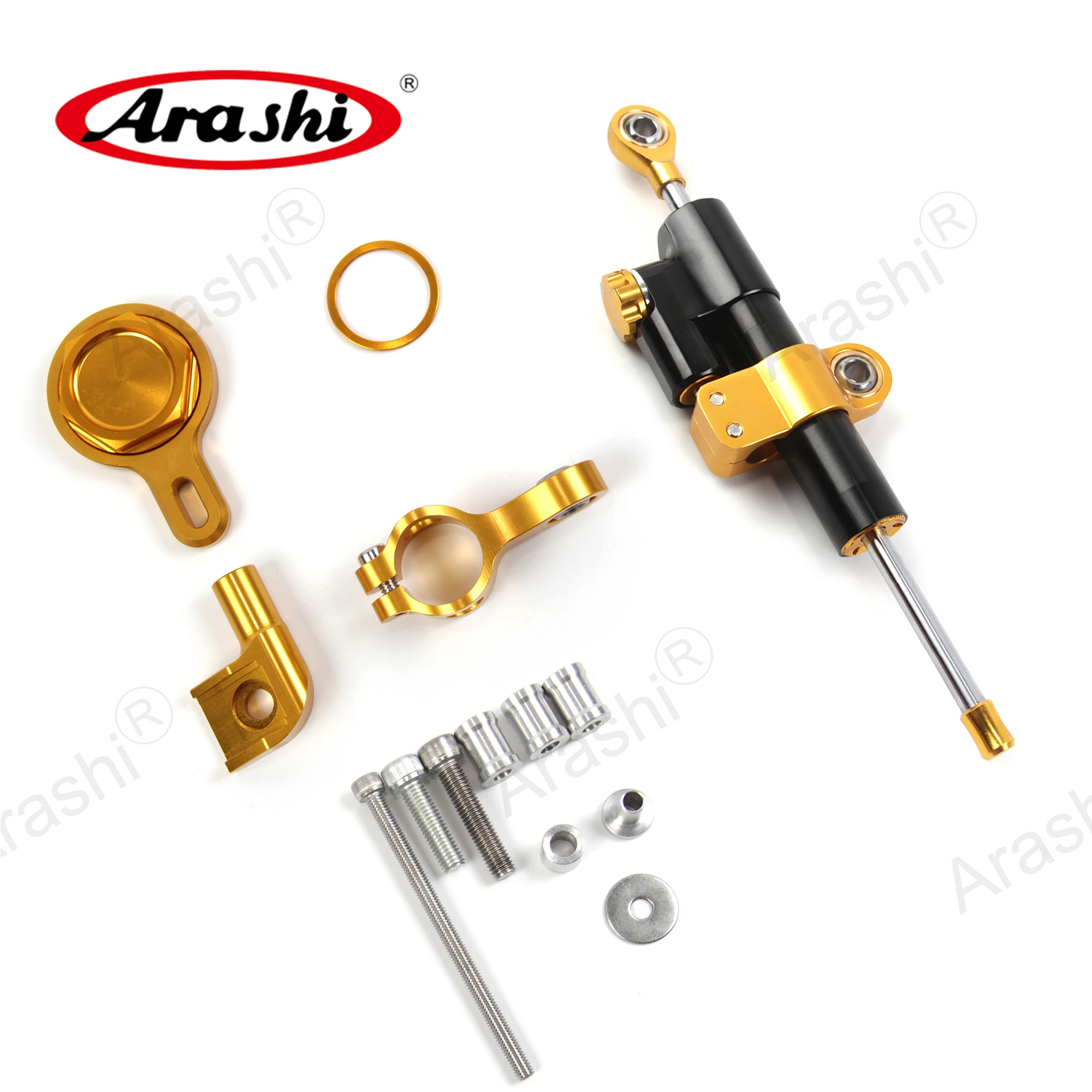 Arashi Steering Damper Stabilizer Mount Bracket For YAMAHA YZF R1 1999 - 2005 YZF-R1 2000 2001 2002 2003 2004
Arashi Steering Damper Stabilizer Mount Bracket For YAMAHA YZF R1 1999 - 2005 YZF-R1 2000 2001 2002 2003 2004