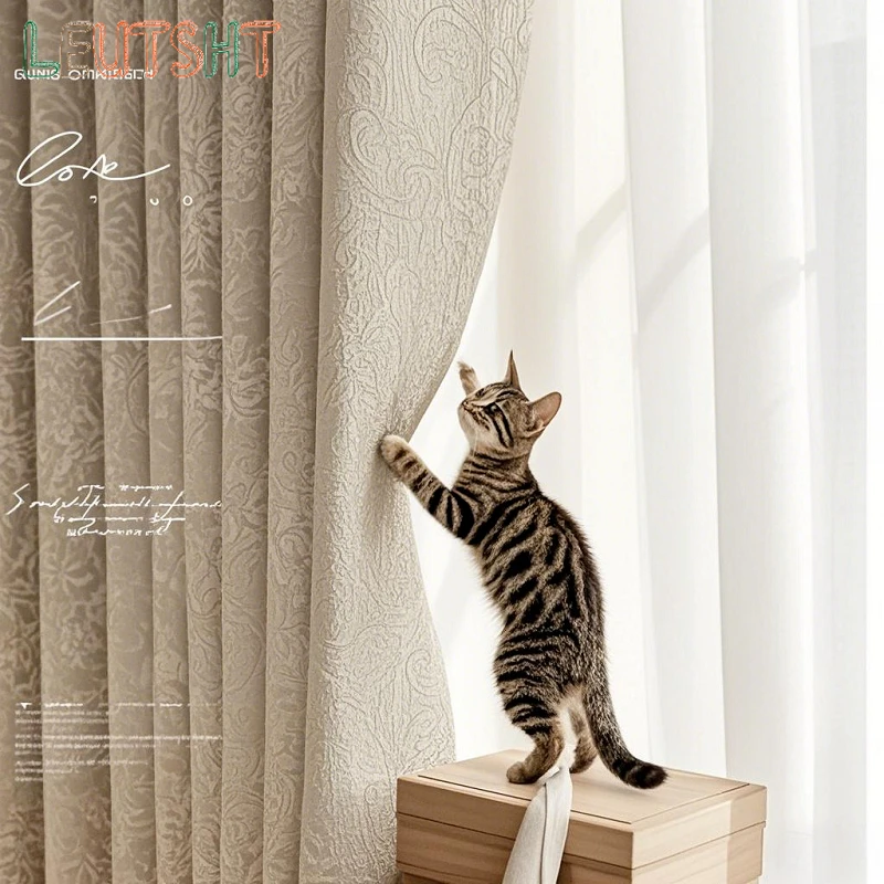 Customized Size High-end American Light Luxury Modern Simple Living Room Bedroom High-end Medieval Curtains
Customized Size High-end American Light Luxury Modern Simple Living Room Bedroom High-end Medieval Curtains