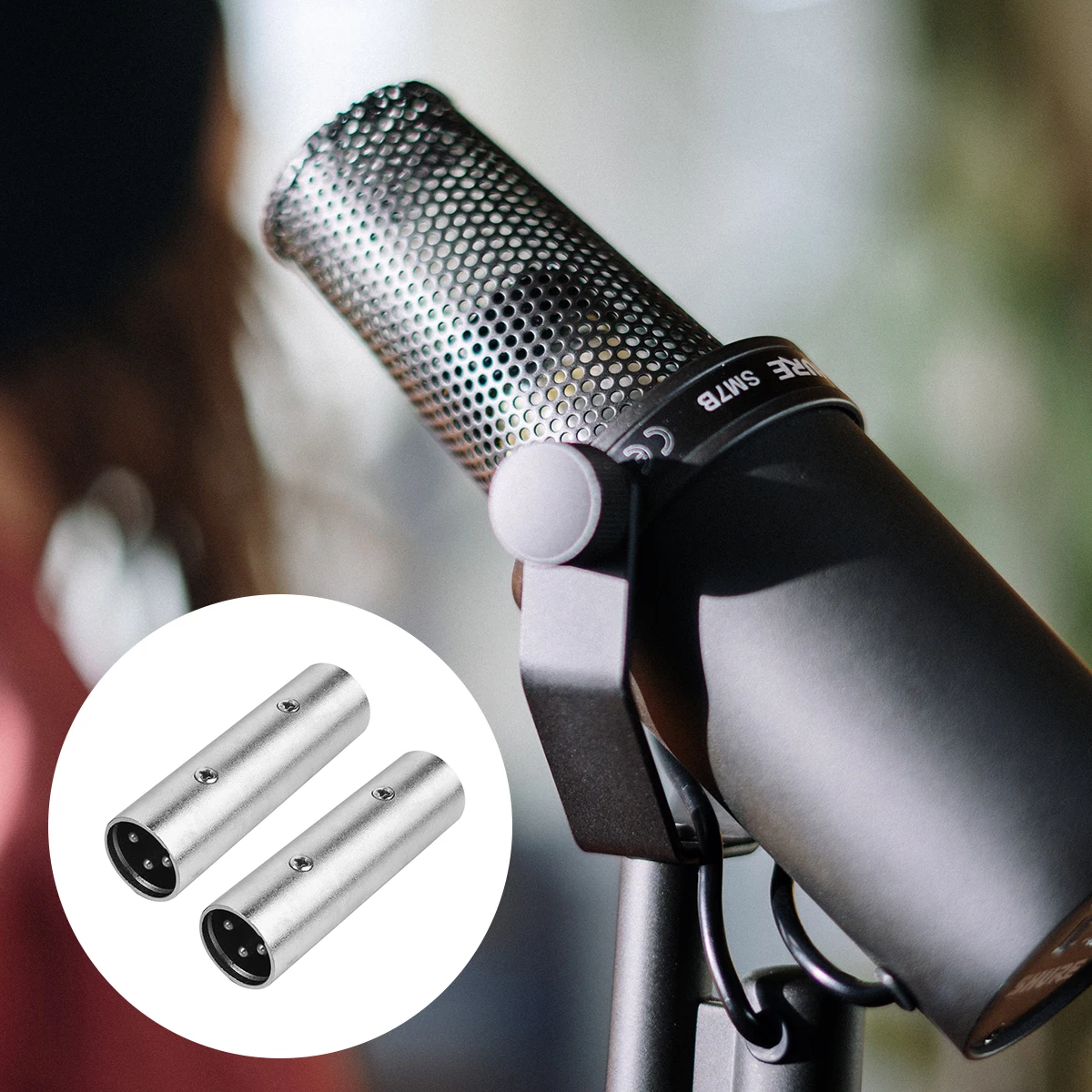 2pcs Xlr Male To Male Connector 3 Pin Microphone Line Adapter Aluminum Alloy Copper Durable For Stage Audio Recording Studio
2pcs Xlr Male To Male Connector 3 Pin Microphone Line Adapter Aluminum Alloy Copper Durable For Stage Audio Recording Studio