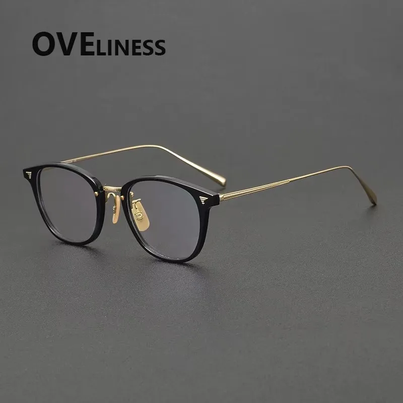 2026 Acetate Titanium Glasses Frame Women Vintage Round Eyeglasses Frames Men Titan Eyewear male spectacles
2026 Acetate Titanium Glasses Frame Women Vintage Round Eyeglasses Frames Men Titan Eyewear male spectacles