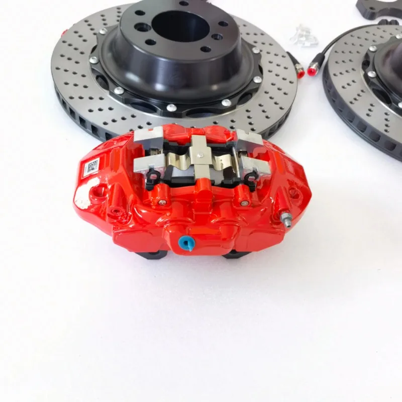 4 Pot Brake System Universal Modified 380*28mm Disc Rear Wheel Big Brake Kit for E46 Condition New
4 Pot Brake System Universal Modified 380*28mm Disc Rear Wheel Big Brake Kit for E46 Condition New