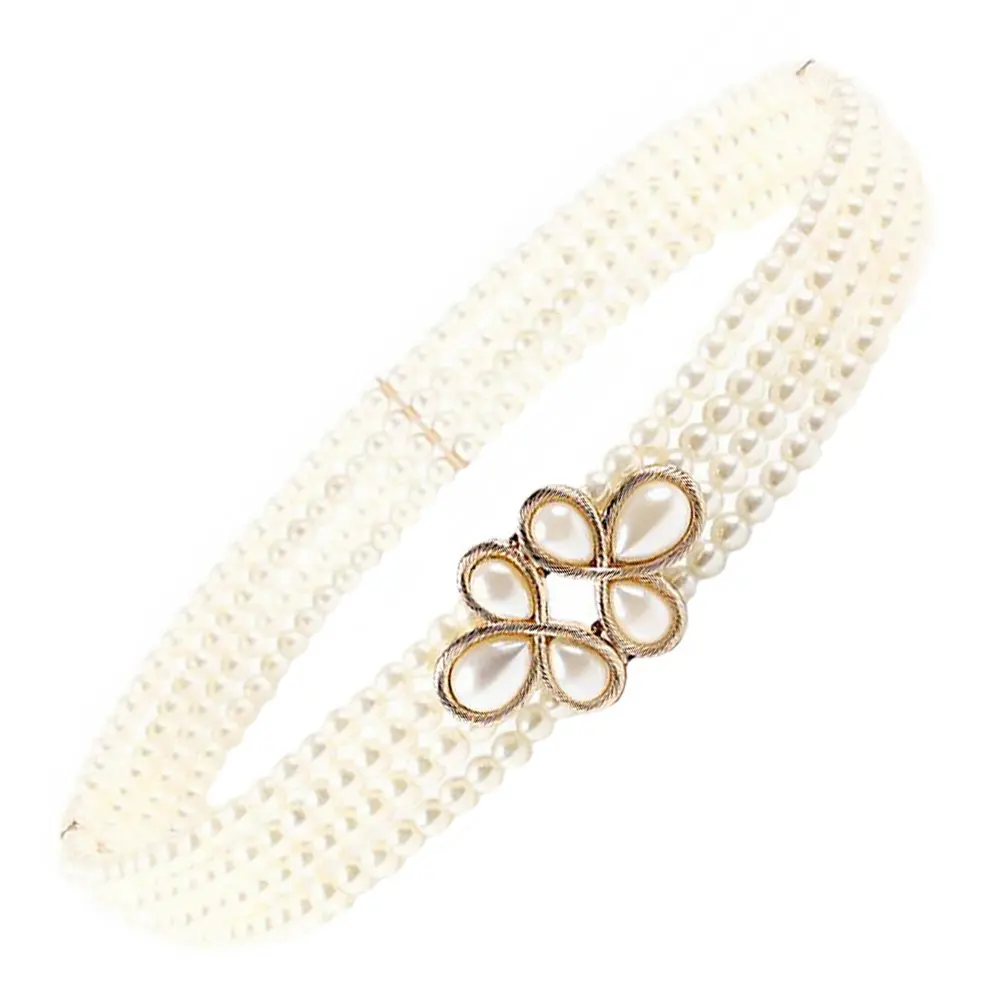 1Pcs Pearl Flower Waist Chain All-Match Dress Waist Belt Casual Adjustable Decorative Fashion Accessories Party Photo Shoot
1Pcs Pearl Flower Waist Chain All-Match Dress Waist Belt Casual Adjustable Decorative Fashion Accessories Party Photo Shoot