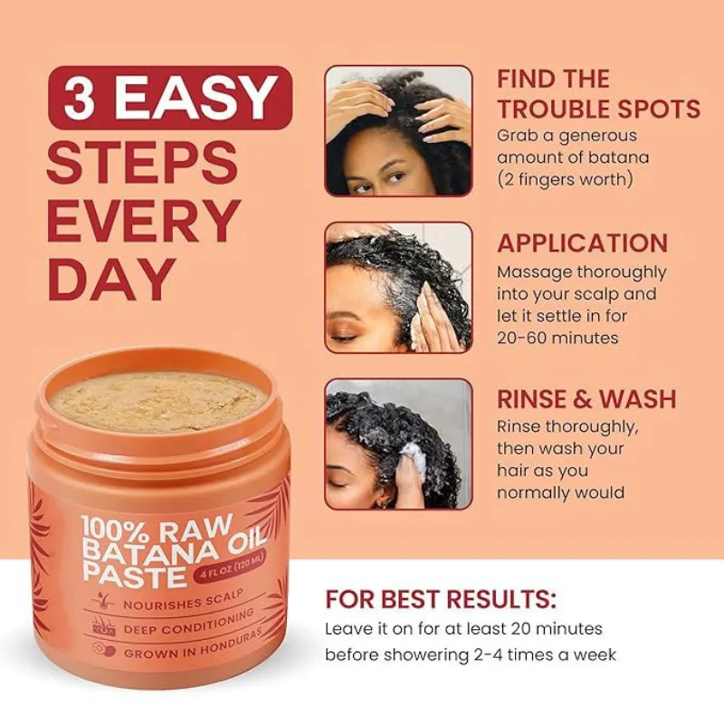 Organic Raw Batana Oil for Hair Growth 100% Pure,Thick and Strong Natural Hair mask Cold Pressed Cosmetic Scalp Mask for Men
Organic Raw Batana Oil for Hair Growth 100% Pure,Thick and Strong Natural Hair mask Cold Pressed Cosmetic Scalp Mask for Men