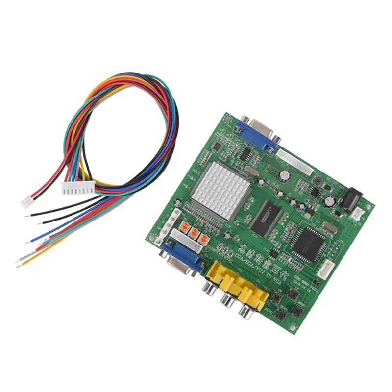 Плата преобразователя видео Qy-For RGB/CGA/EGA/YUV в VGA HD HD9800/GBS8200 Многофункциональный удобный модуль, простой в использовании
Плата преобразователя видео Qy-For RGB/CGA/EGA/YUV в VGA HD HD9800/GBS8200 Многофункциональный удобный модуль, простой в использовании