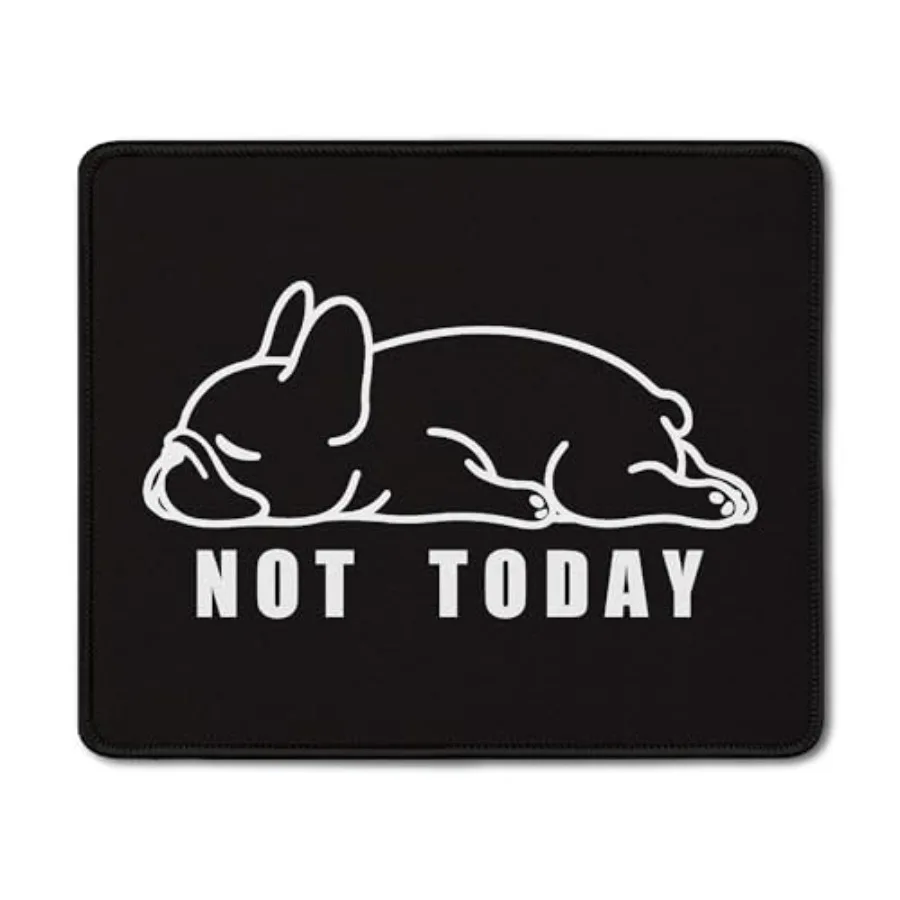 Funny Not Today French Bulldog Mouse Pad, Cute Bulldog Mouse Pads Mousepad for Home Office Dorm Computers Laptop Supplies Desk
Funny Not Today French Bulldog Mouse Pad, Cute Bulldog Mouse Pads Mousepad for Home Office Dorm Computers Laptop Supplies Desk