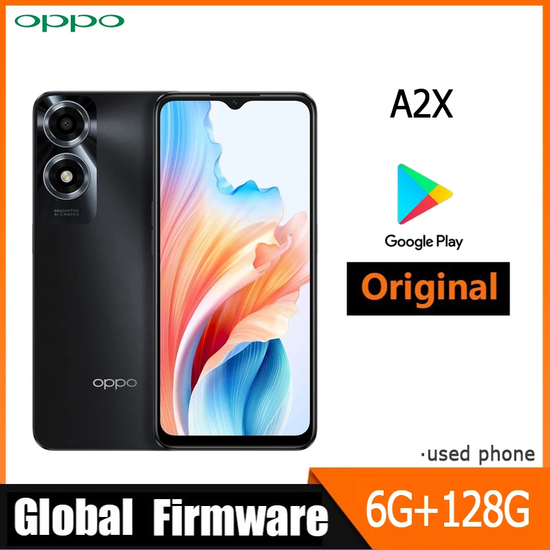 OPPO A2X 5G Smartphone Global Firmware Dimensity 6020 ColorOS 13.1 6.56-inch rear camera 13MP 5000 mAh 90Hz used phone
OPPO A2X 5G Smartphone Global Firmware Dimensity 6020 ColorOS 13.1 6.56-inch rear camera 13MP 5000 mAh 90Hz used phone