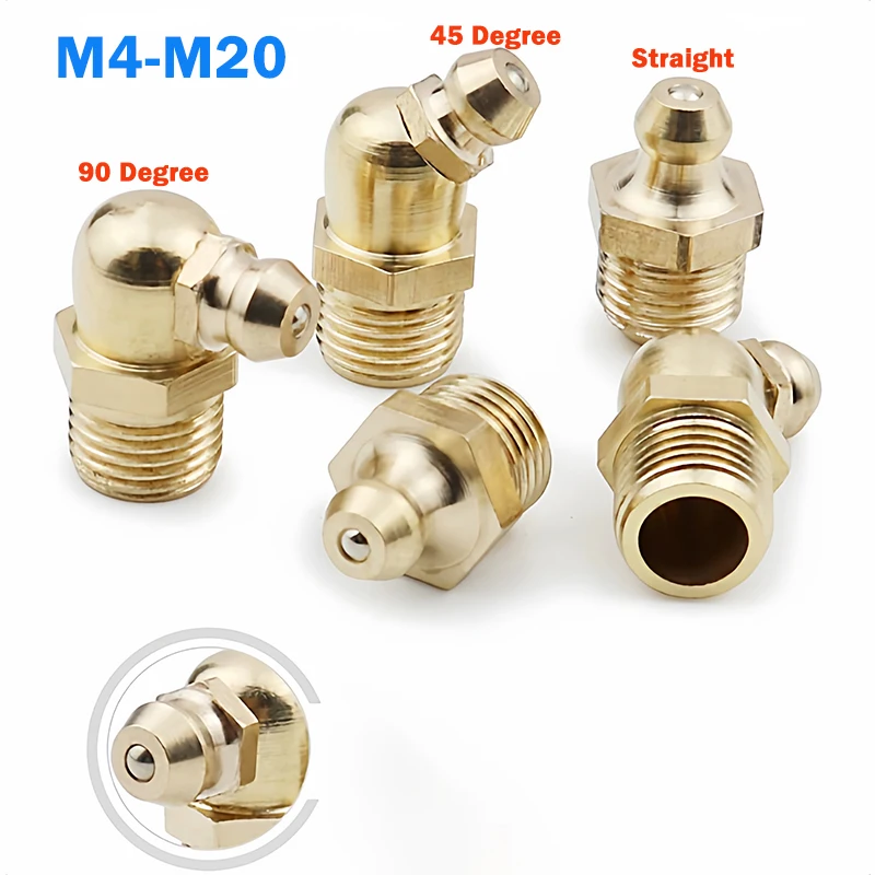 1-5 шт. латунный ниппель для смазки M4 M5 M6 M8 M10 M12 M14 M16 M20 Метрическая наружная резьба Прямой коленчатый масляный фитинг для смазочного пистолета
1-5 шт. латунный ниппель для смазки M4 M5 M6 M8 M10 M12 M14 M16 M20 Метрическая наружная резьба Прямой коленчатый масляный фитинг для смазочного пистолета